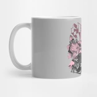 Funny Ghost Pink Mug